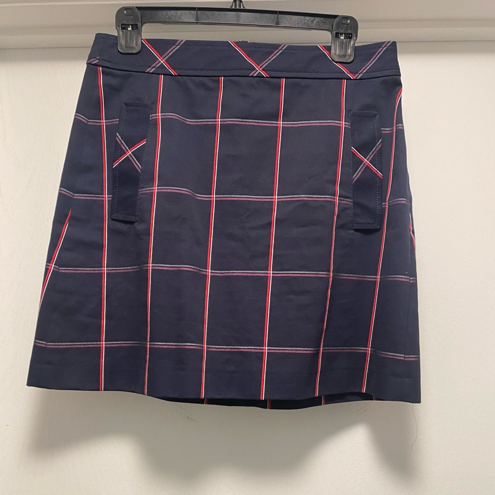 Marc-Cain - Medium - Navy & Pink Skirt